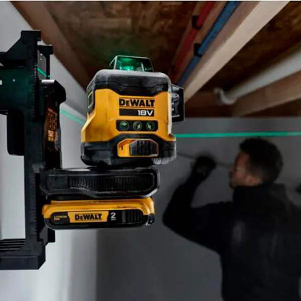 Лазерный нивелир Dewalt DCLE34031D1-QW Линейный / Аккумулятор photo 5