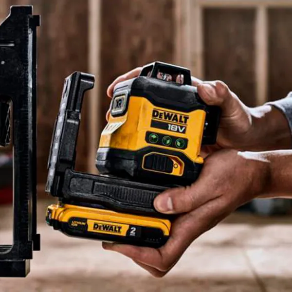 Лазерный нивелир Dewalt DCLE34031D1-QW Линейный / Аккумулятор photo 6