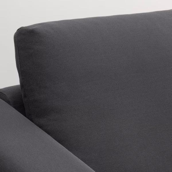 Fotoliu Ikea Vimle/Hallarp Black Gray photo 3