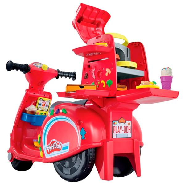 Толокар Hasbro Pizza Delivery Scooter (F8803) 22.5 кг/ Красный photo 3 Толокар Hasbro Pizza Delivery Scooter (F8803) 22.5 кг/ Красный photo 3