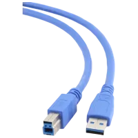 Cablu de date Cablexpert USB Type-A + USB Type-B 1.8 m / Blue
