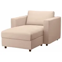 Fotoliu Ikea Vimle/Hallarp Brown Beige