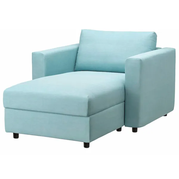 Fotoliu Ikea Vimle/Saxemara Black Blue photo 1