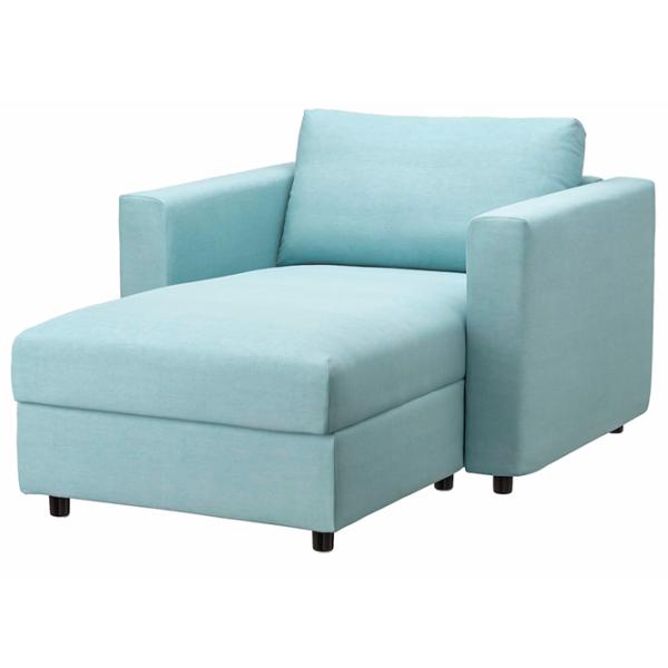 Fotoliu Ikea Vimle/Saxemara Black Blue photo 1