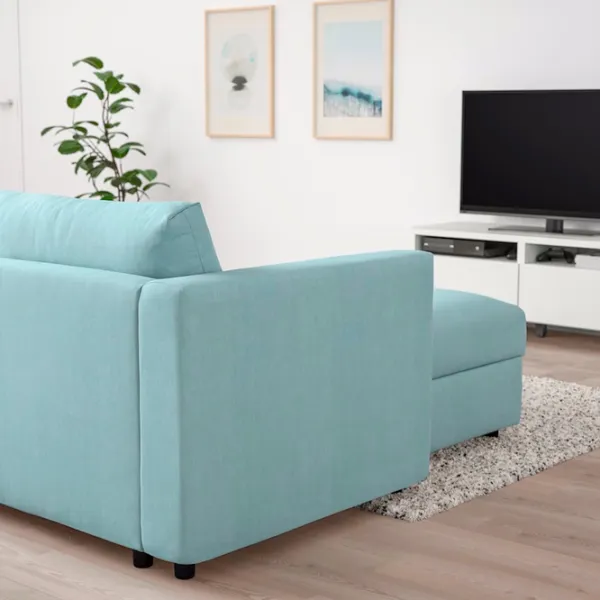 Fotoliu Ikea Vimle/Saxemara Black Blue photo 3