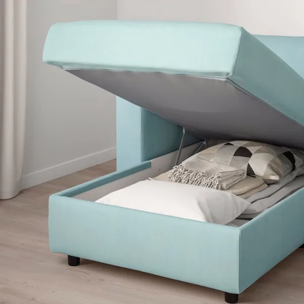 Fotoliu Ikea Vimle/Saxemara Black Blue photo 6