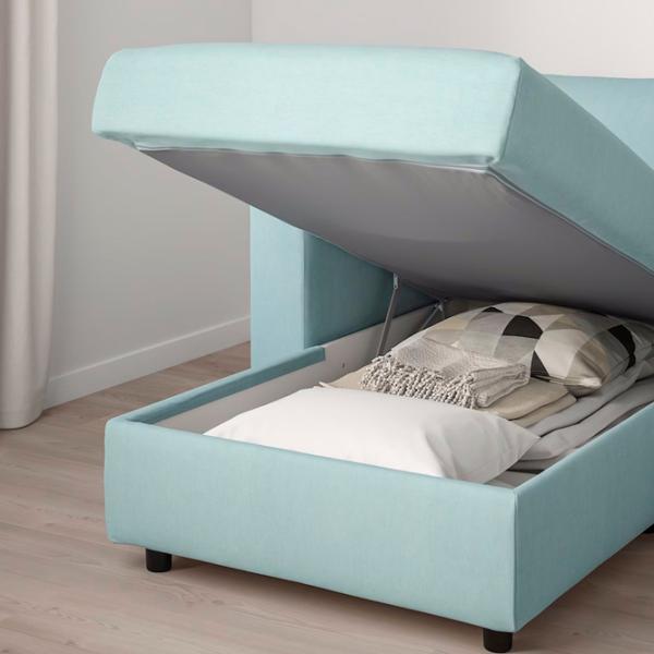 Fotoliu Ikea Vimle/Saxemara Black Blue photo 6