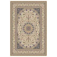 Ковер Covoare Ungheni Bella Classic Brown Blue / Шерсть