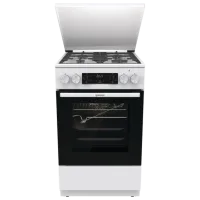 Aragaz Gorenje GKS5C72WF Pe gaz/ White/ Black