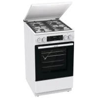 Aragaz Gorenje GKS5C72WF Pe gaz/ White/ Black photo 2