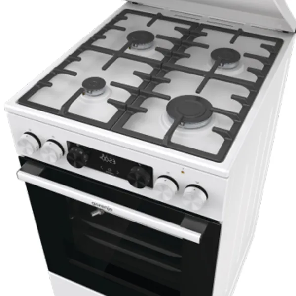 Плита Gorenje GKS5C72WF Газовая/ Белый/ Черный photo 6 Плита Gorenje GKS5C72WF Газовая/ Белый/ Черный photo 6