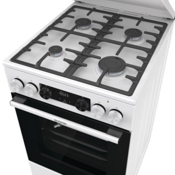 Плита Gorenje GKS5C72WF Газовая/ Белый/ Черный photo 6 Плита Gorenje GKS5C72WF Газовая/ Белый/ Черный photo 6