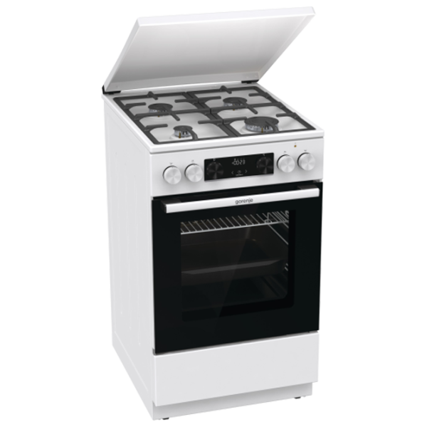Aragaz Gorenje GK5C42WF Pe gaz/ White/ Black photo 2