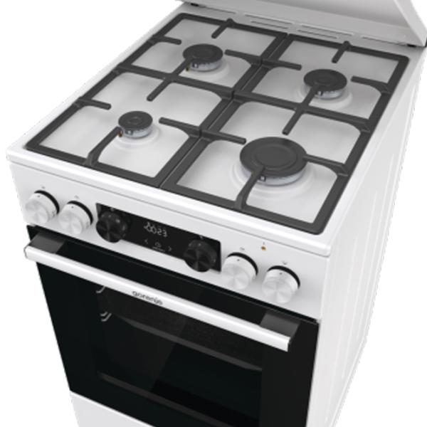 Aragaz Gorenje GK5C42WF Pe gaz/ White/ Black photo 7