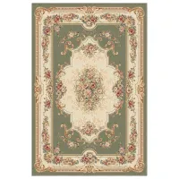 Covor Covoare Ungheni Bella Classic Brown Green / Lână