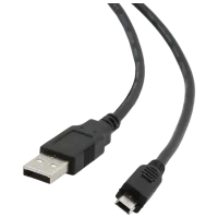 Кабель данных Cablexpert USB Type-A + mini USB 1.8 м / Черный photo 3
