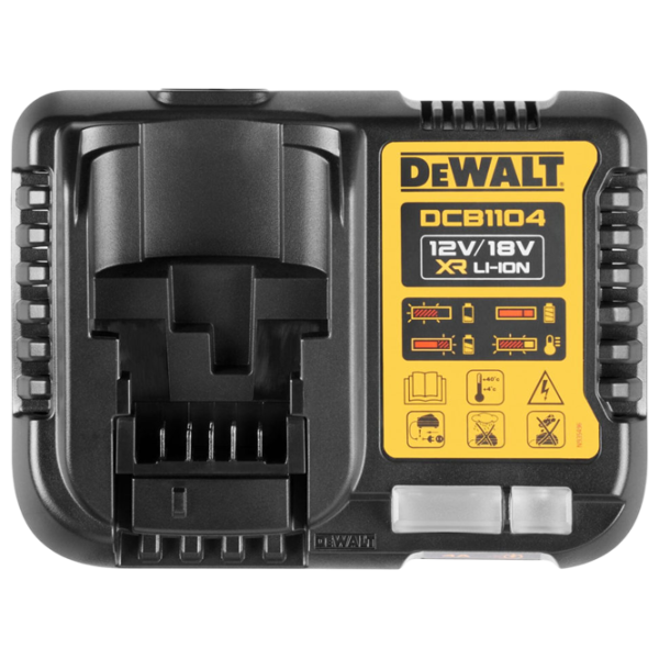 Încărcător pentru instrumente Dewalt DCB1104-QW Li-Ion / / 18 V photo 1 Încărcător pentru instrumente Dewalt DCB1104-QW Li-Ion / / 18 V photo 1