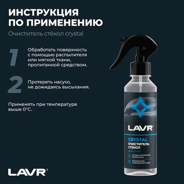 Lichid de parbriz LAVR Ln1603 LVR-Ln1603 Vară / 0.25l / Fresh photo 6