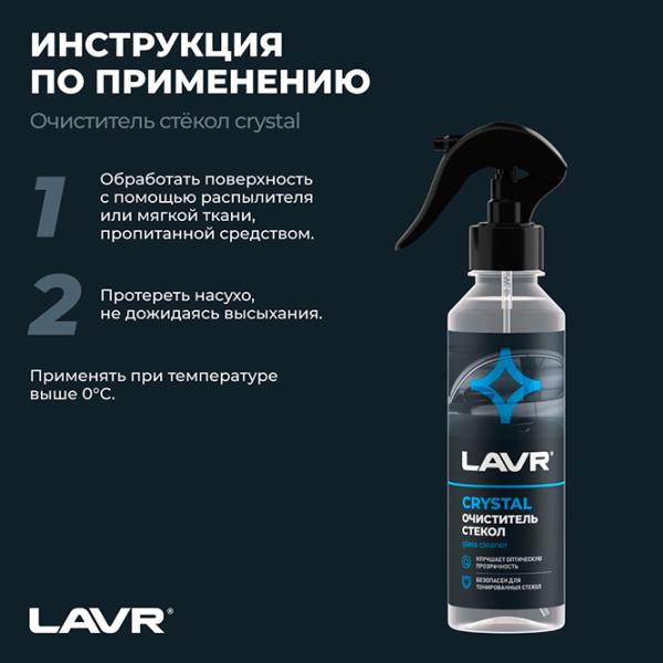 Lichid de parbriz LAVR Ln1603 LVR-Ln1603 Vară / 0.25l / Fresh photo 6