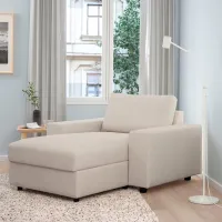 Fotoliu Ikea Vimle/Gunnared Black Beige photo 2