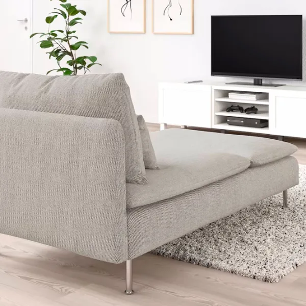 Fotoliu Ikea Soderhamn/Viarp Inox Gray photo 3