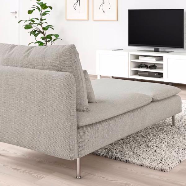 Fotoliu Ikea Soderhamn/Viarp Inox Gray photo 3