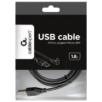 Кабель данных Cablexpert USB Type-A + microUSB 1.8 м / Черный photo 4
