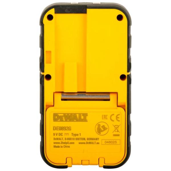Detector Dewalt DE0892G-XJ Yellow / Acumulator photo 3