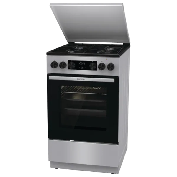 Aragaz Gorenje GK5C42SH Pe gaz/ Inox/ Black photo 1 Aragaz Gorenje GK5C42SH Pe gaz/ Inox/ Black photo 1