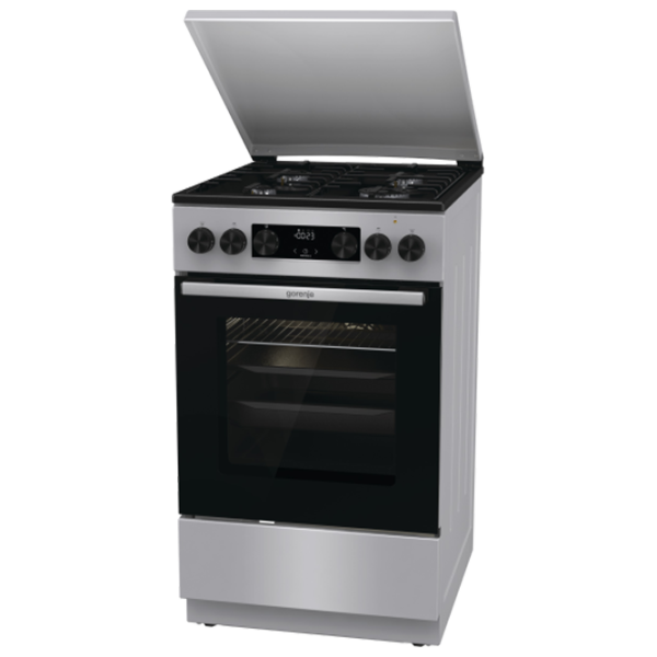 Aragaz Gorenje GK5C42SH Pe gaz/ Inox/ Black photo 1 Aragaz Gorenje GK5C42SH Pe gaz/ Inox/ Black photo 1