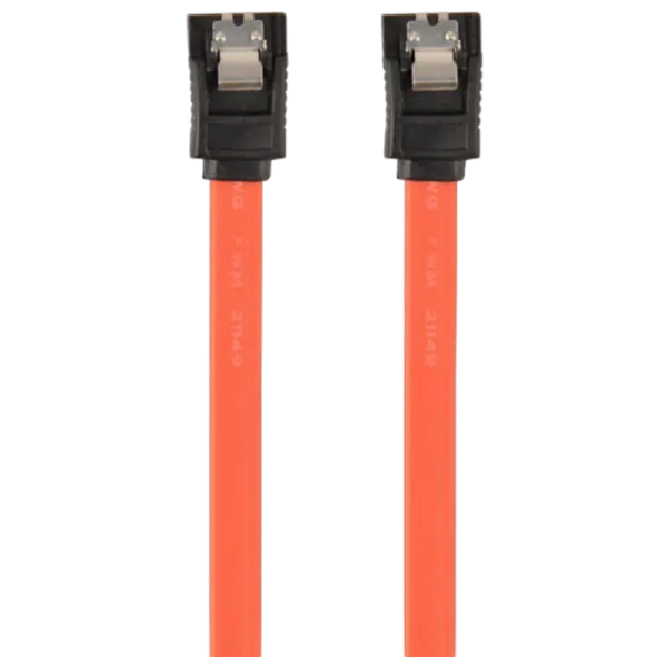 Cablu de date Cablexpert SATA III + SATA III 0.1 m / Red photo 1