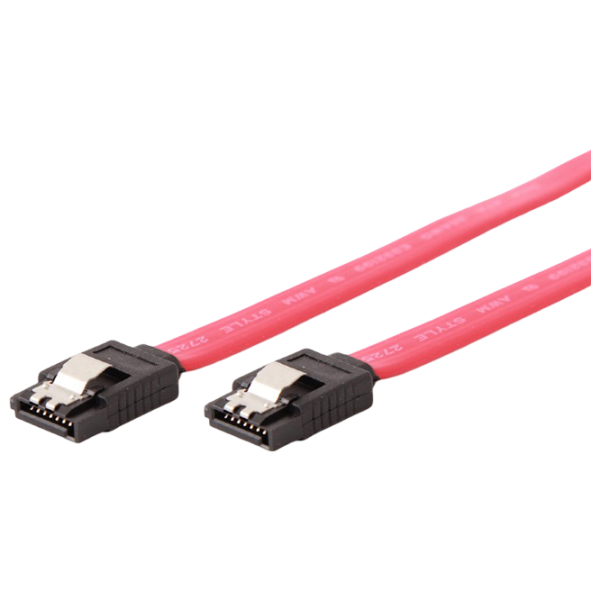 Cablu de date Cablexpert SATA III + SATA III 0.1 m / Red photo 3