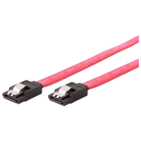 Кабель данных Cablexpert SATA III + SATA III 0.1 м / Красный photo 3