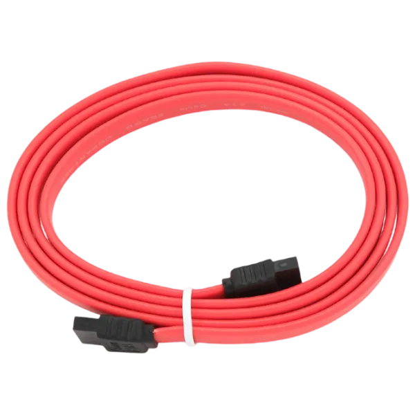 Cablu de date Cablexpert SATA III + SATA III 1 m / Red photo 2