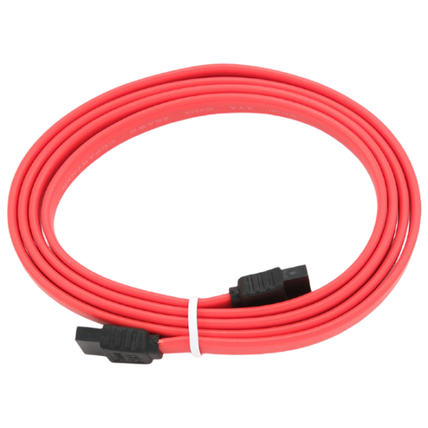 Cablu de date Cablexpert SATA III + SATA III 1 m / Red photo 2