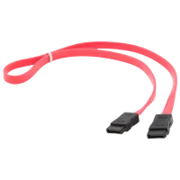Кабель данных Cablexpert SATA III + SATA III 1 м / Красный photo 3