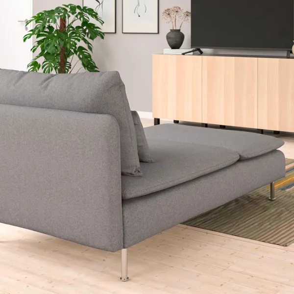 Fotoliu Ikea Soderhamn/Fridtuna Inox Gray photo 6