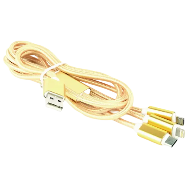 Кабель данных CC-USB2-AM31-1M-G Cablexpert USB Type-A + USB Type-C 1 м / Золото photo 3