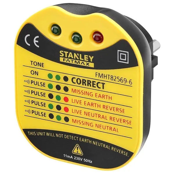 Tester pentru priză Stanley Fatmax FMHT82569-6 Digital /  photo 1