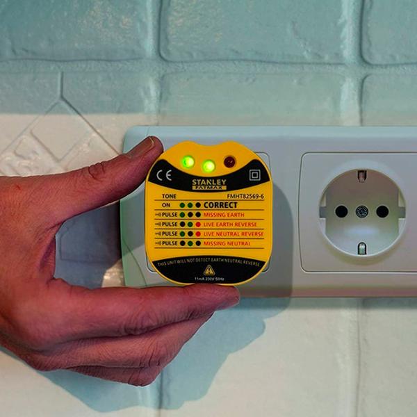 Tester pentru priză Stanley Fatmax FMHT82569-6 Digital /  photo 2