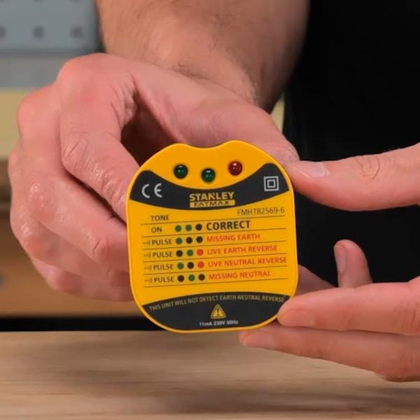 Tester pentru priză Stanley Fatmax FMHT82569-6 Digital /  photo 4