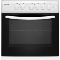 Aragaz Bauer TE 6631 WIT Pe gaz/ White/ Black photo 3