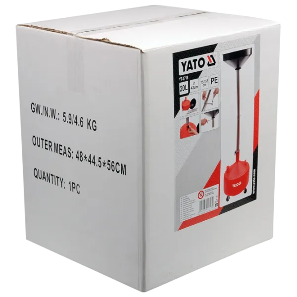 Tavă pentru colectare uleiului Yato YT0718   / Red photo 5