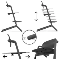Scaun de masă Cybex Lemo 4in1 (521003223) / 6 luni / Sand White photo 2