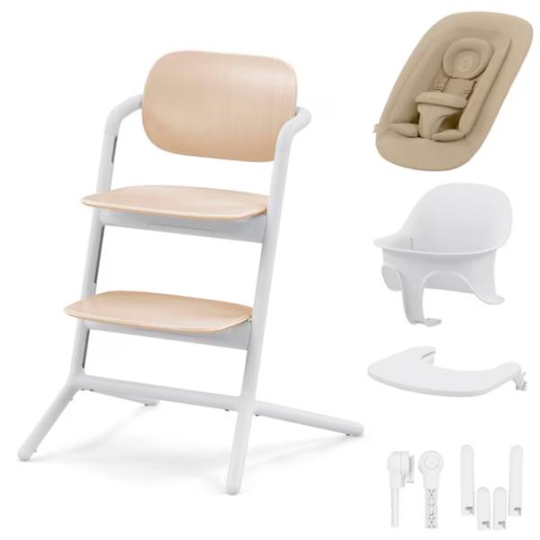 Стульчик для кормления Cybex Lemo 4in1 (521003223) / 6 месяцев / Sand White  photo 3