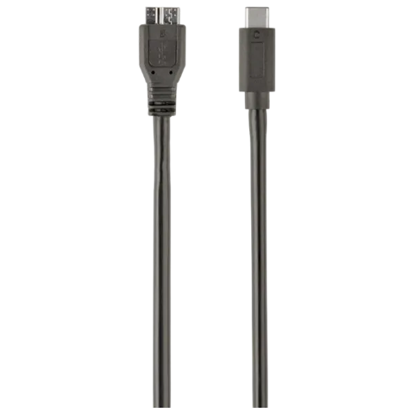 Cablu de date Gembird USB Type-C + microUSB 1 m / Black photo 1 Cablu de date Gembird USB Type-C + microUSB 1 m / Black photo 1