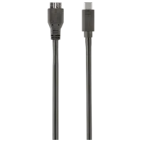 Cablu de date Gembird USB Type-C + microUSB 1 m / Black