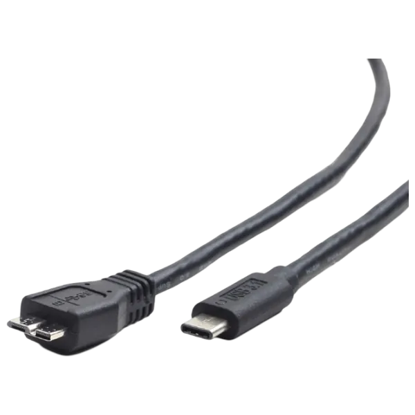 Cablu de date Gembird USB Type-C + microUSB 1 m / Black photo 2 Cablu de date Gembird USB Type-C + microUSB 1 m / Black photo 2