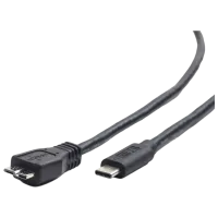Кабель данных Gembird USB Type-C + microUSB 1 м / Черный photo 2