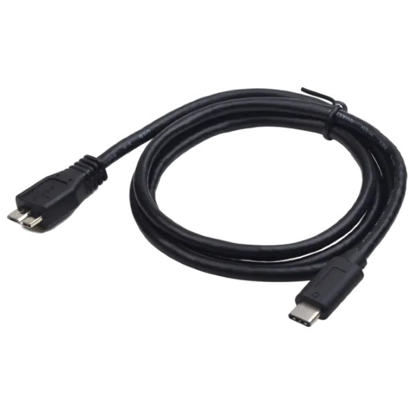 Cablu de date Gembird USB Type-C + microUSB 1 m / Black photo 3 Cablu de date Gembird USB Type-C + microUSB 1 m / Black photo 3